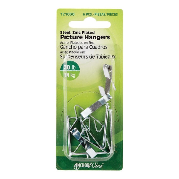 Aceds 30 lbs Picture Hanger, 60PK 50965 - main